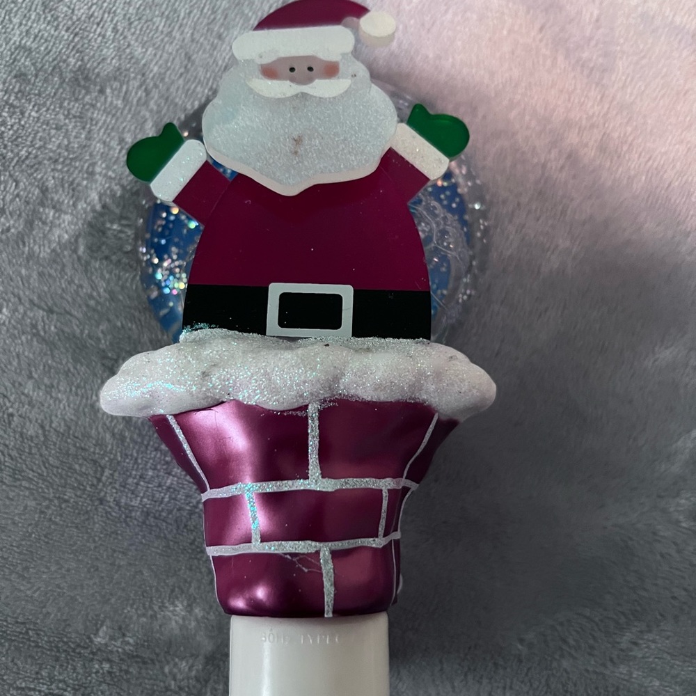Santa globe night light